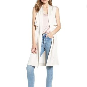 NWT Cupcakes and Cashmere Stacy Cinched Waist Vest